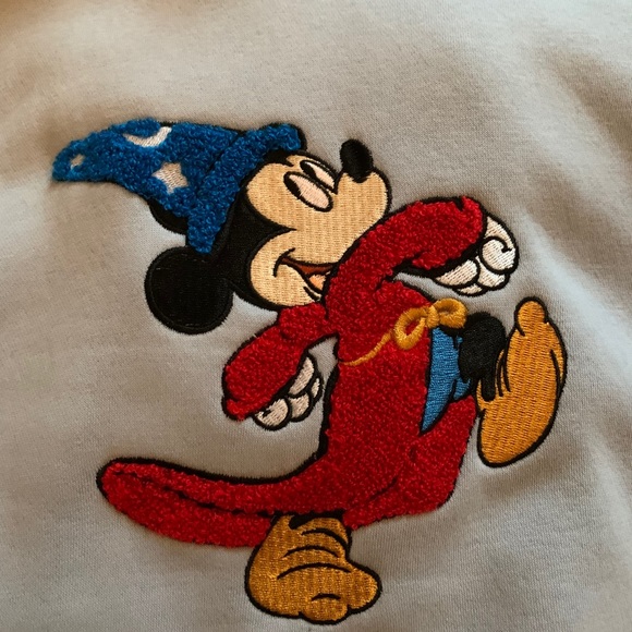 H&M Tops | Hm X Disney Fantasia Blue Hoodie | Poshmark